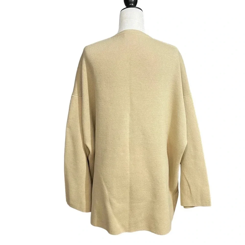 J. Crew Spring 2024 Long V-neck sweater blazer BX466 - Picture 13 of 14